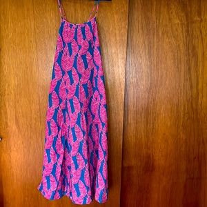 Vineyard Vines Palm Print Maxi Dress